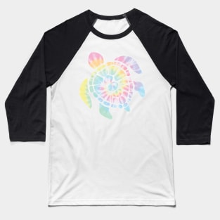 Tie Dye Sea Turtle Baseball T-Shirt